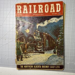 VTG Railroad Ephemera Pages/Pictures of Trains Equipment People Jan 1954 3.6oz